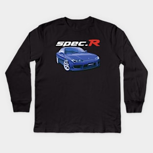 s15 spec r aero tv3 brilliant blue te37 Kids Long Sleeve T-Shirt